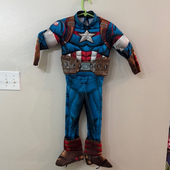Marvel captain America Superhero Costume size toddler - Picture 1 of 4